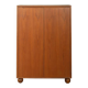 Commode au design classique des années 1960, en teck, Danemark.