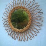 Mirror sun rattan 40cm