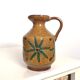 Ceramic vase, mustard