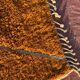Beni Ouarain rug 300x200 cm – Thick ochre wool with tribal patterns
