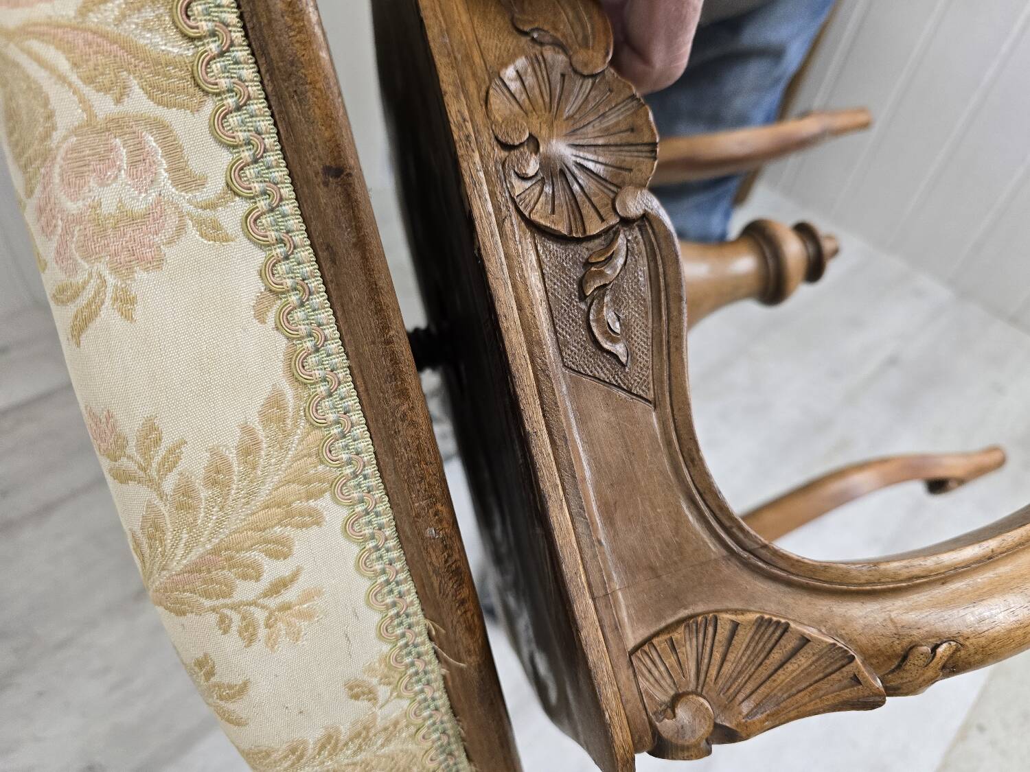 Louis XV piano stool