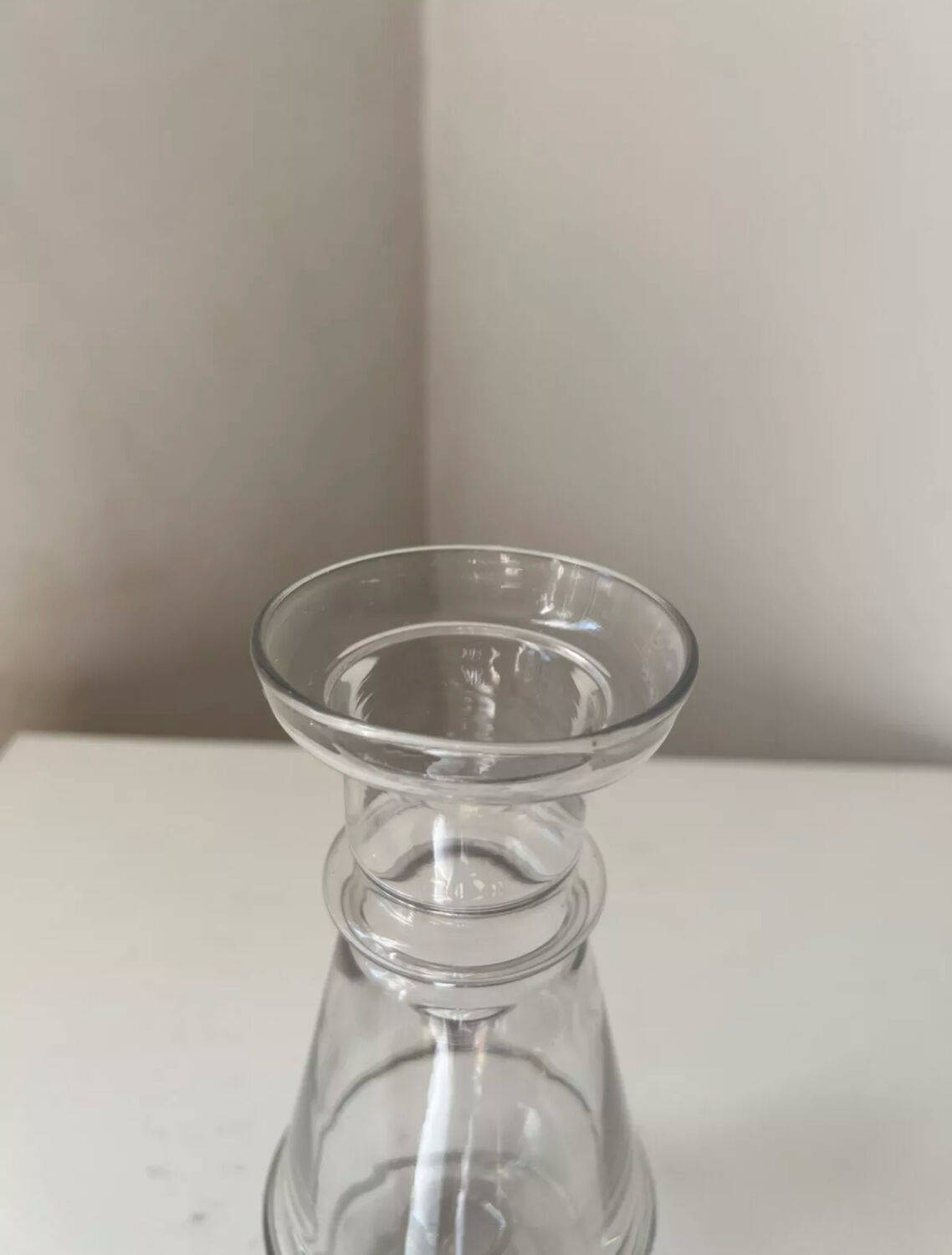 Antique glass jar bottle apothecary medicine pharmacy Jacinthe XIX