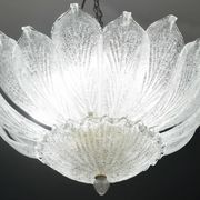 Napoli, Italian Murano Glass Ceiling Light or Flush Mount, 1970s