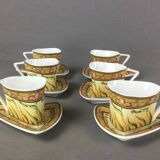 So -frensh service 6 tasses à café