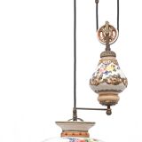 Ceramic up-and-down chandelier