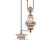 Ceramic up-and-down chandelier