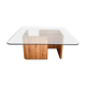 Coffee table "lagun", square model, sweden, ikea 1980
