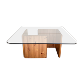 Coffee table "lagun", square model, sweden, ikea 1980
