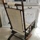English rocking chair turned wood