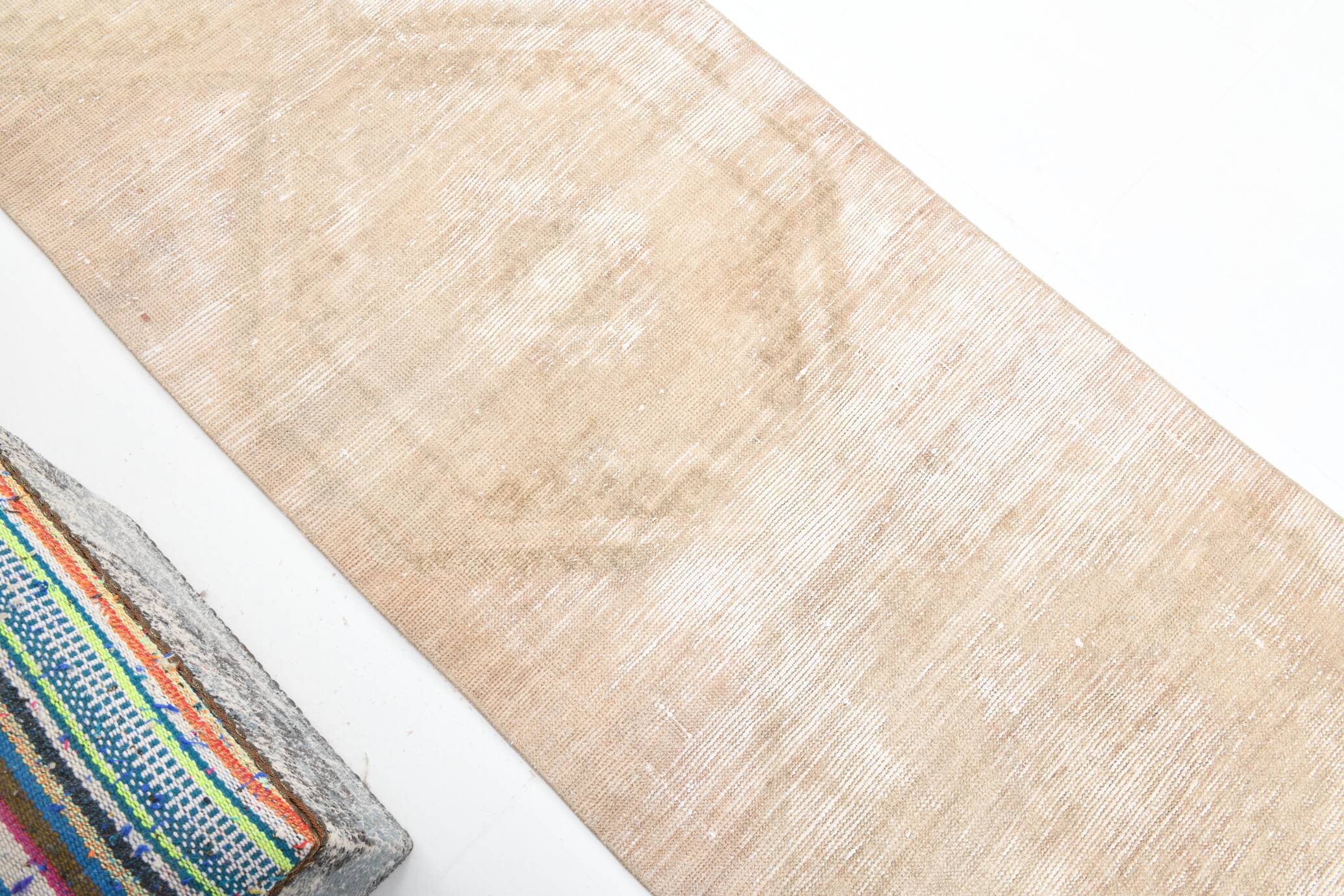 3x12 1958s Antique Vintage Runner Rug, 78x394Cm