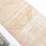 3x12 1958s Antique Vintage Runner Rug, 78x394Cm