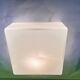 Mid-Century Milk Glass Flush Mount or Wall Light, Czechoslovakia