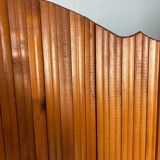 Pine Wood Room Divider by S.N.S.A. , France 1930s.