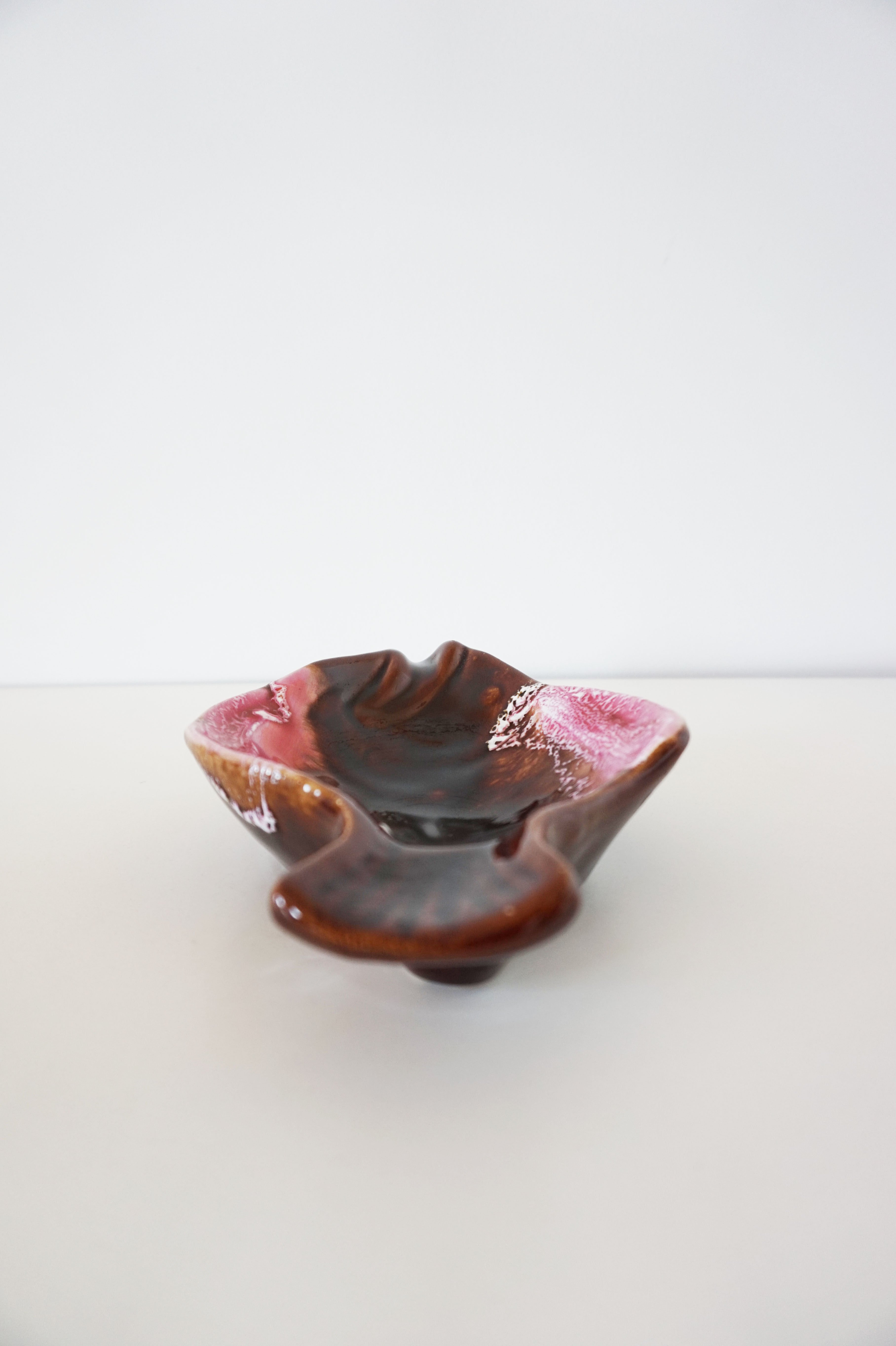Empty pocket vintage ceramic fish