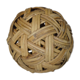 vintage rattan ball