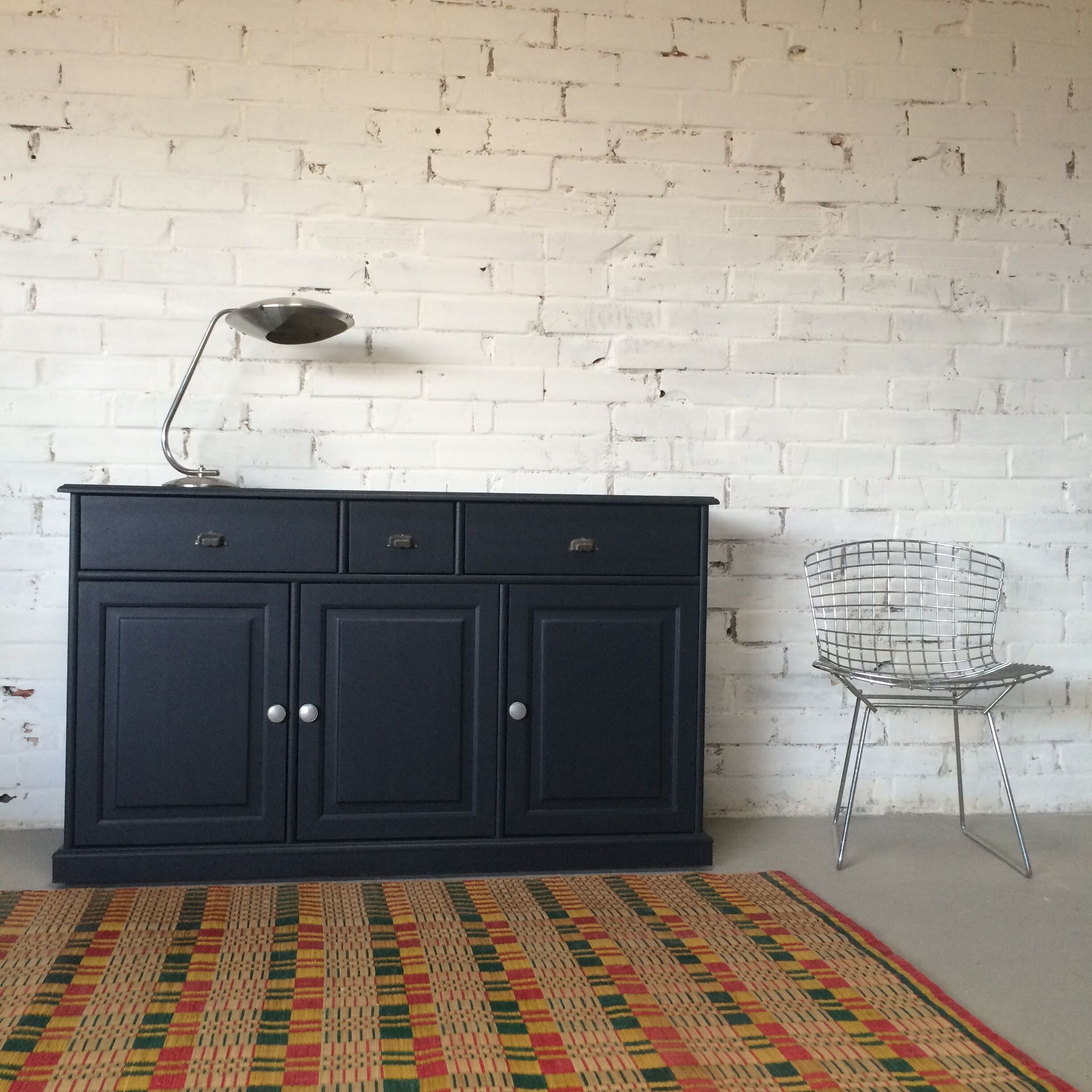 Dark blue row counter