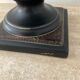 Georgia Jacob gold leaf lamp from the 70s and 80s signed