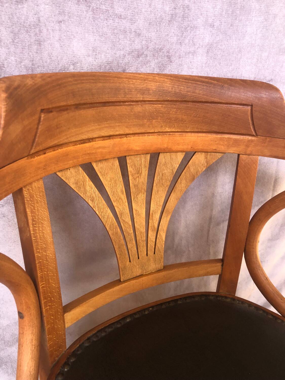 Beech office chair