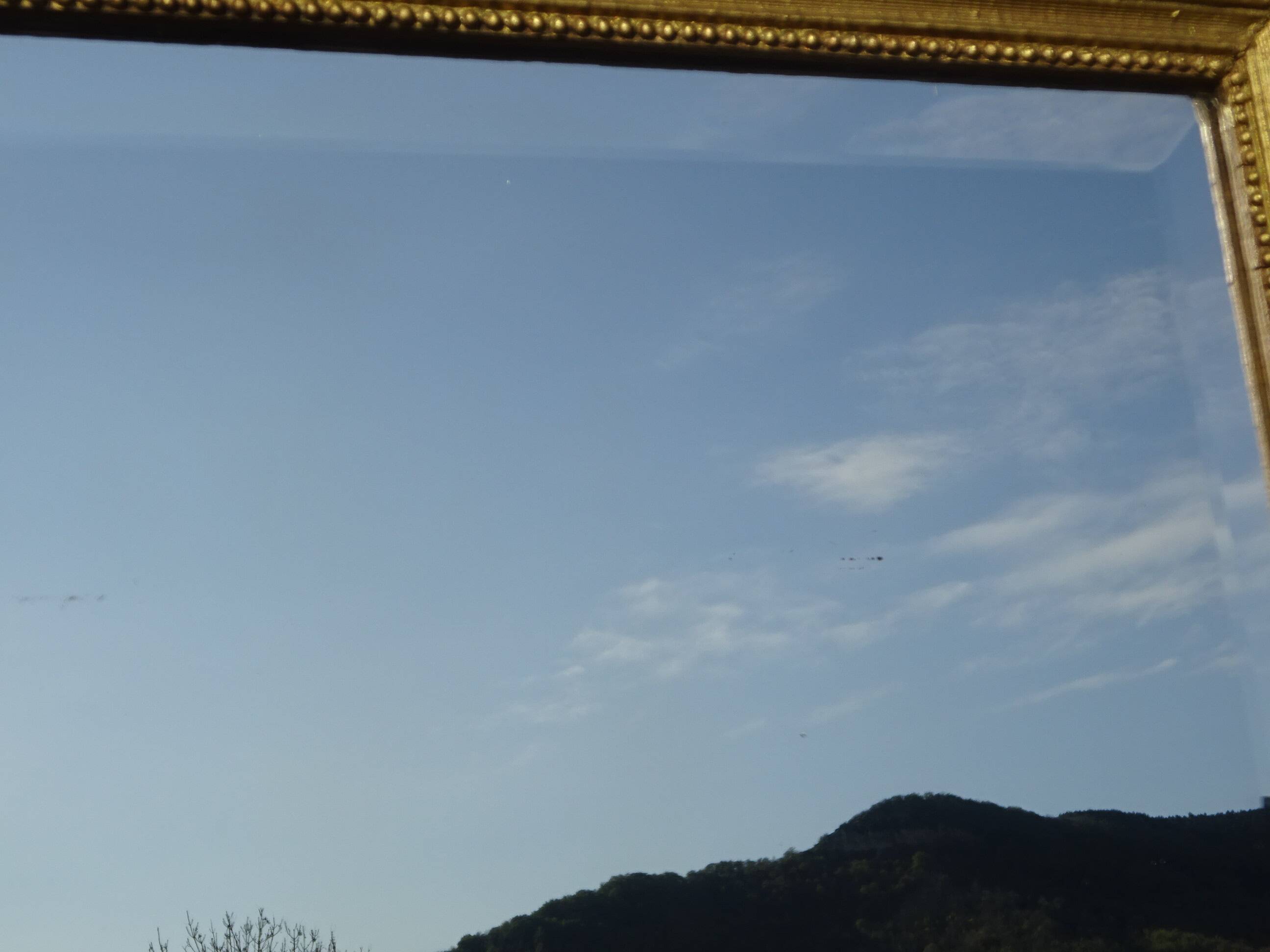 Antique gilded mirror 65x83cm