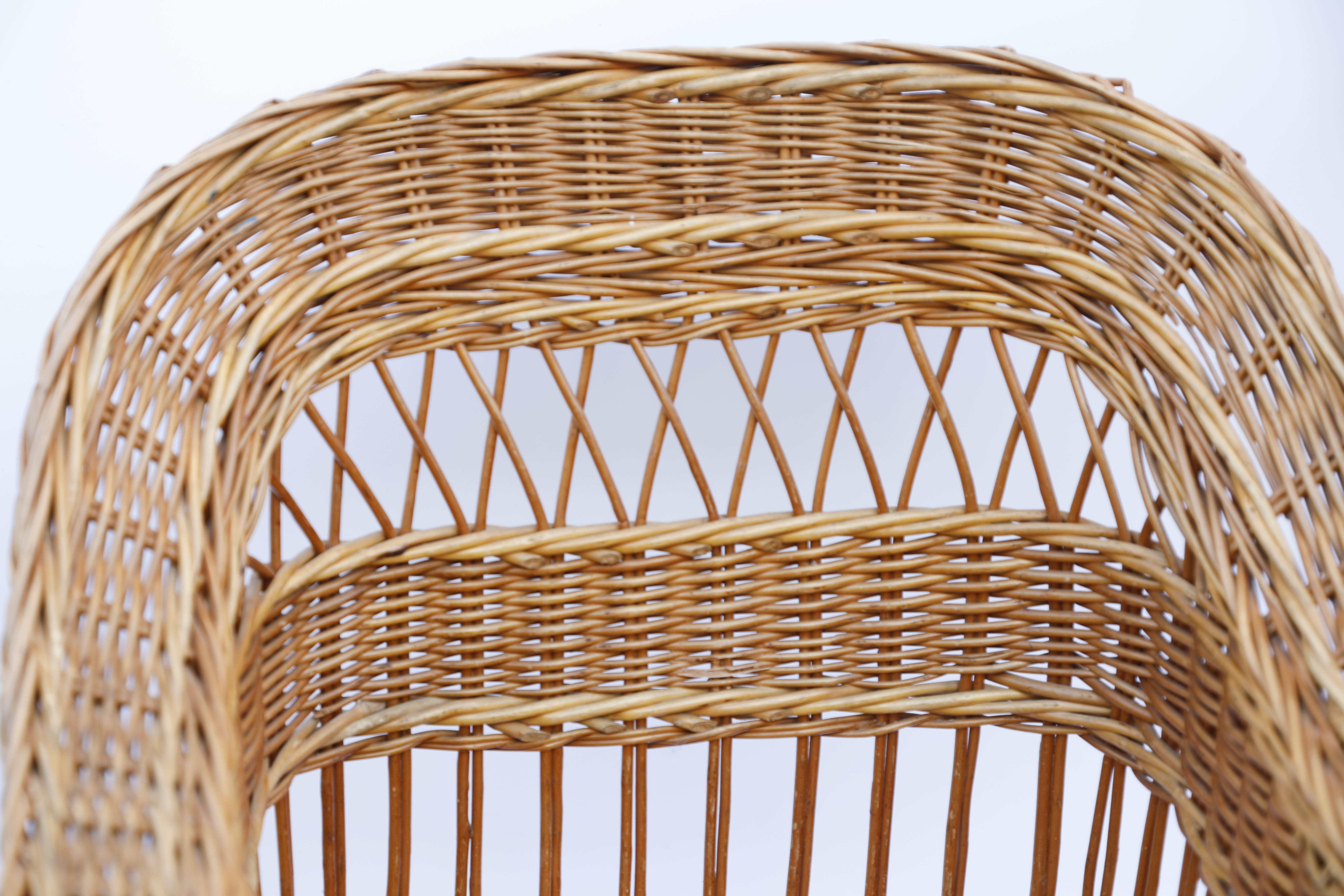 Children's chair in rattan