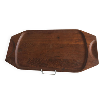 Vintage teak serving tray