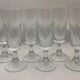 Vintage champagne flutes