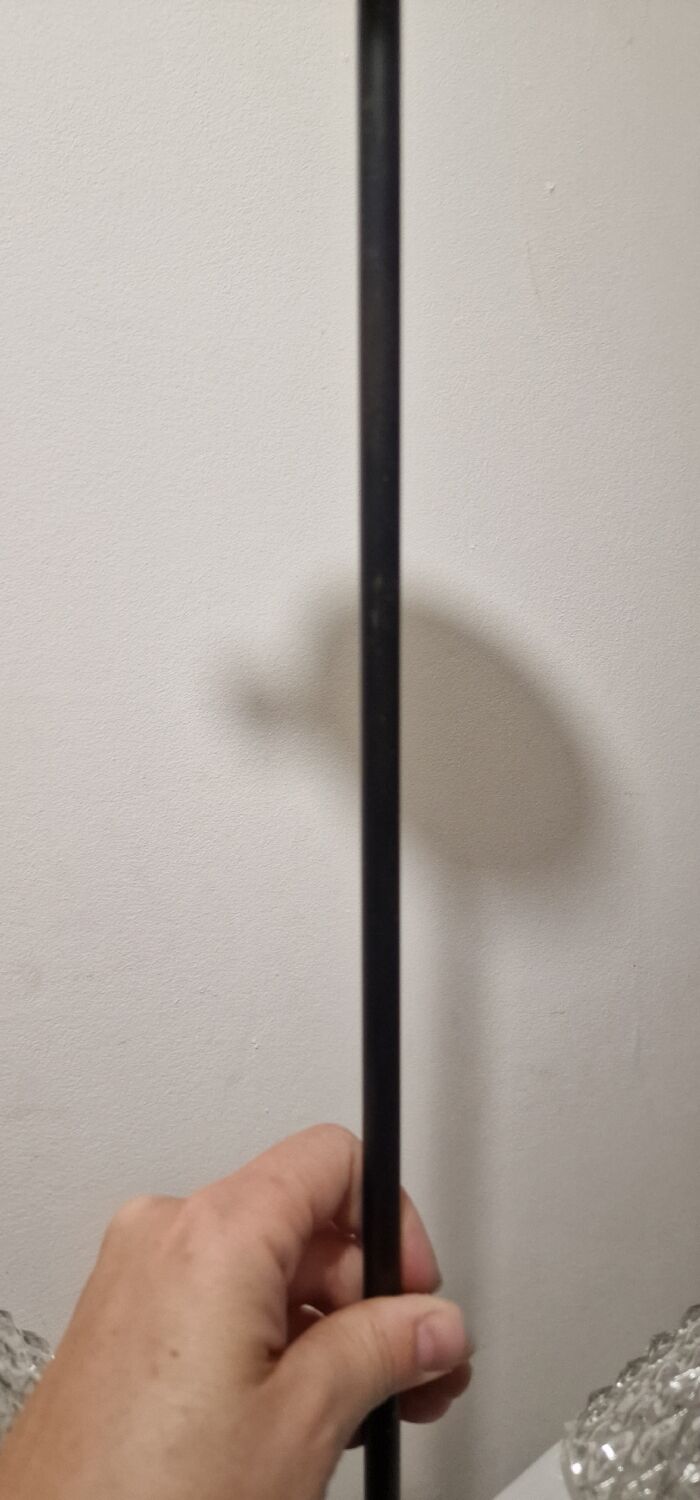 Chandelier 2 burners with chiseled glasses