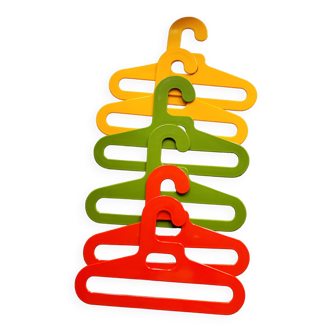 Vintage space age hangers from the 1970s