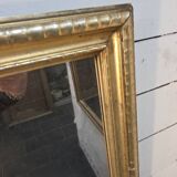 Gilded mirror, Louis Philippe period, mid-19th century