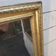 Miroir doré époque Louis Philippe milieu 19e