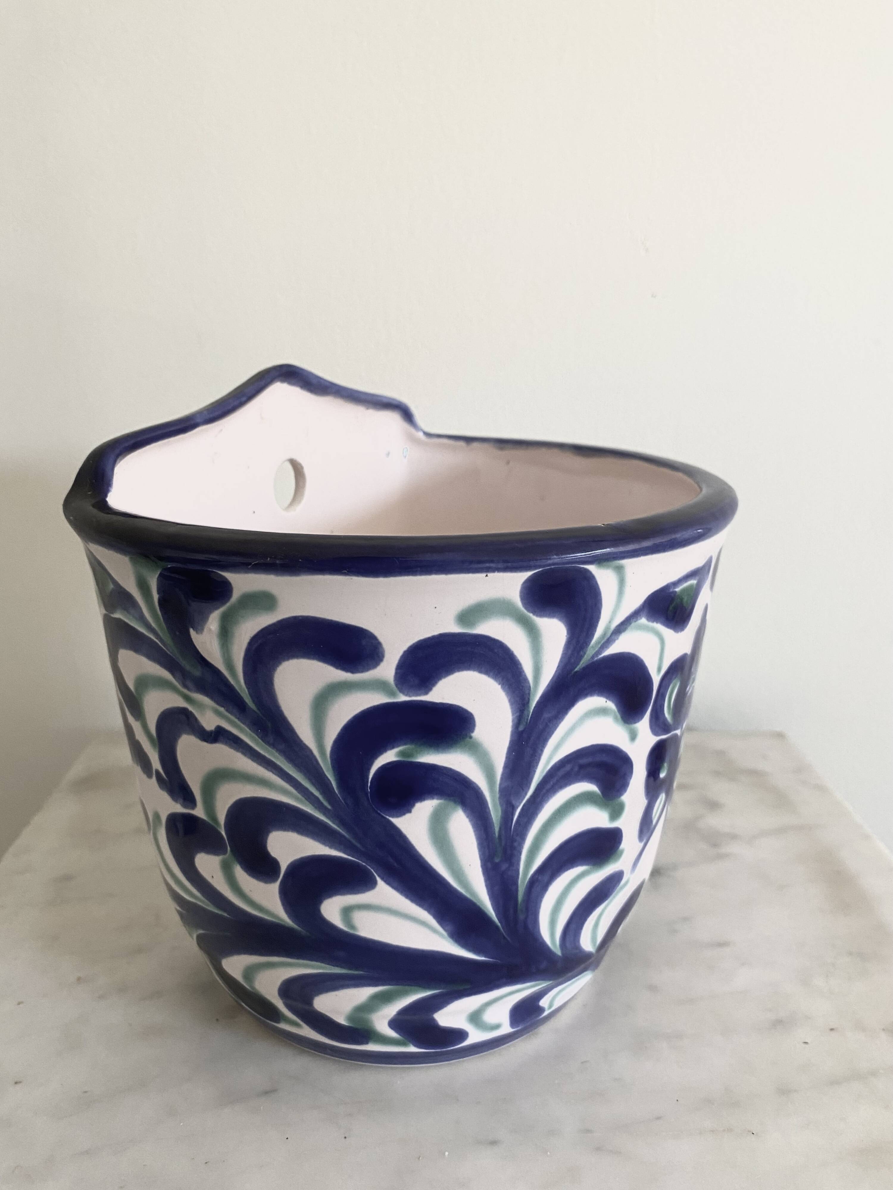 Iberian ceramic planter