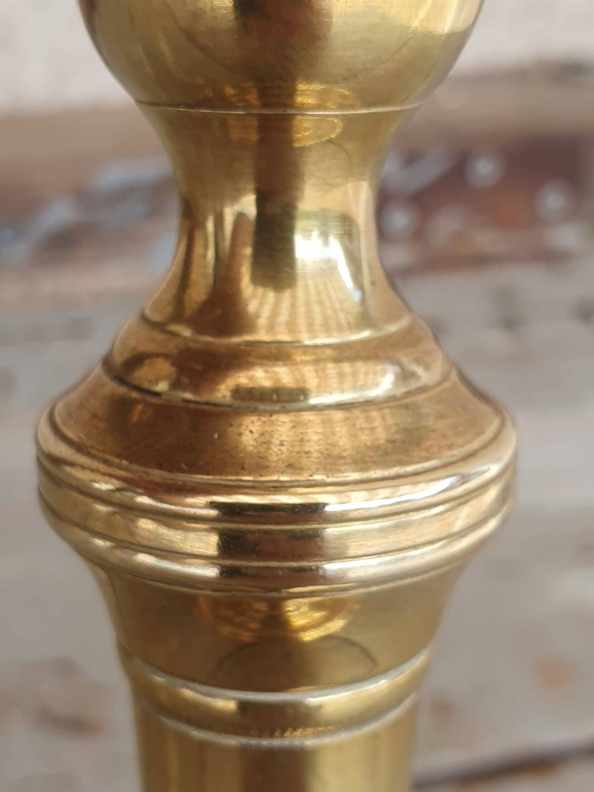 brass candle holder
