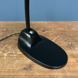 Black Bauhaus Siemens desk lamp model L299 from the 1930s