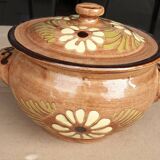 Glazed terracotta soup tureen