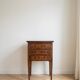 Chest of drawers / Bedside table in marquetry – 3 drawers – Louis XVI style