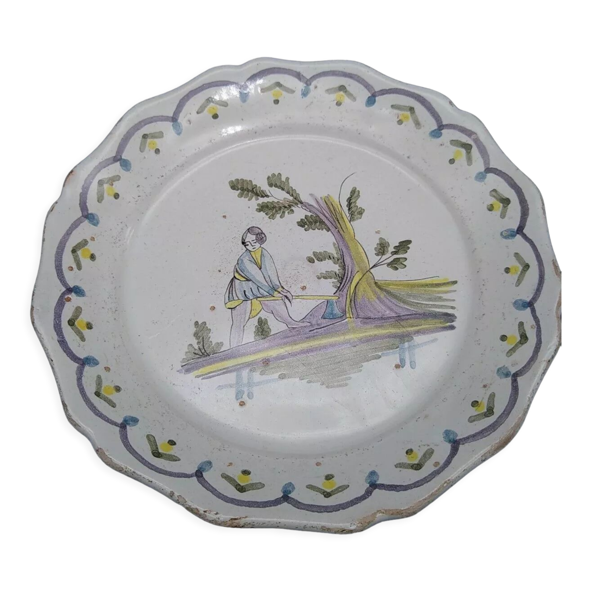 Plate eighteenth century