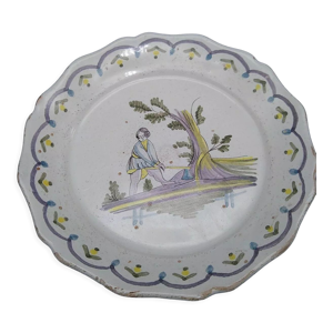 Assiette époque xviii