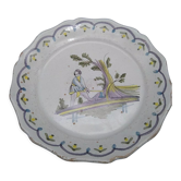Assiette époque XVIII éme