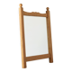 Oisterwijk furniture factory wall mirror in solid oak 1970