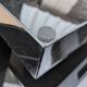 Set of 2 lacquered nesting trays from Rosee in Ink/black colour.