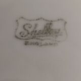 Serving plate for a tea service, Queen Anne shaped by Shelley, England, 1930s