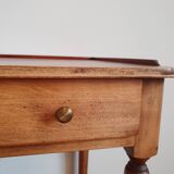 Vintage solid wood side table