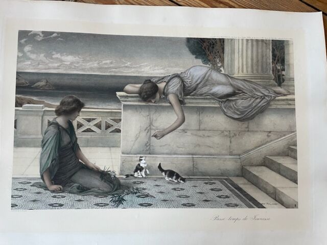 Henry Ryland lithograph