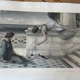 Henry Ryland lithograph