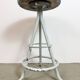 Grey Industrial Workshop Stool, 1960s