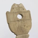 Chaise antique d'art populaire primitif