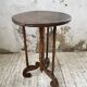 19th century oak pedestal console