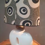 Vintage earthenware lamp