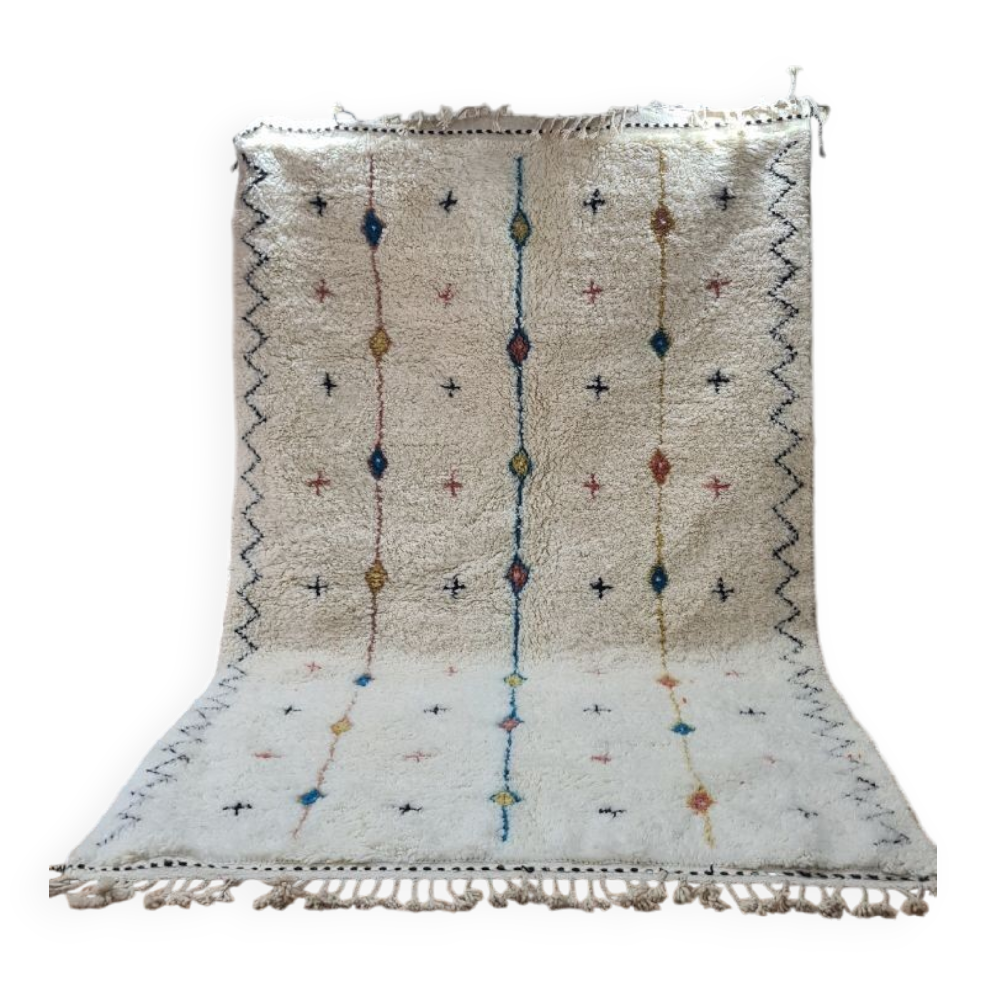 Handmade Berber wool rug 300X200 cm