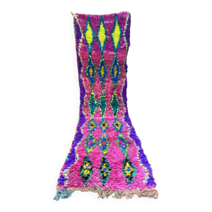 tapis berbère de couloir - boucherouite